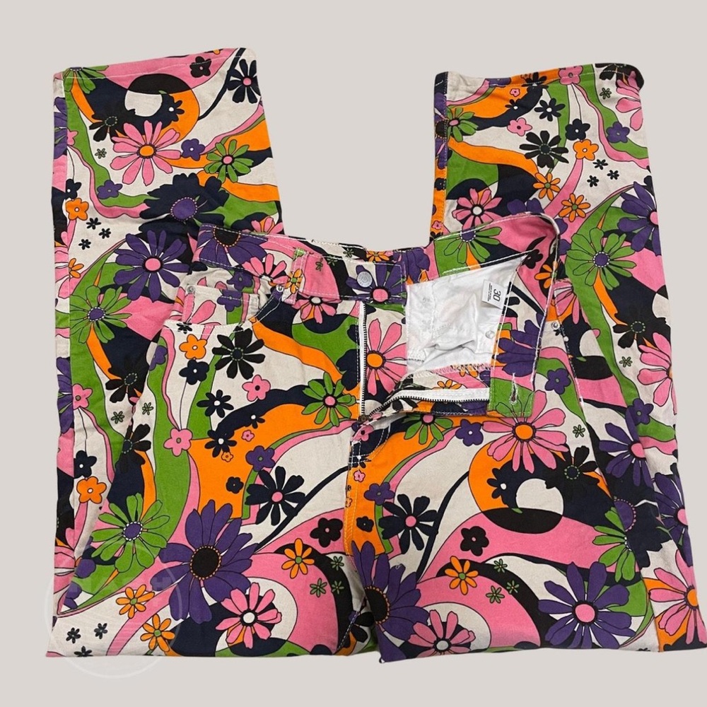 BDG Colorful Floral Pants